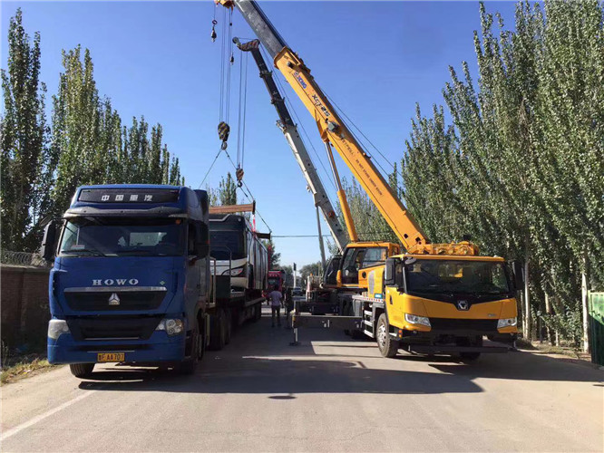 天等县“省油又稳当”—— 吊车的 “智能节能” 技术